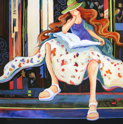 "Back to Basics" painting by Carolee Clark