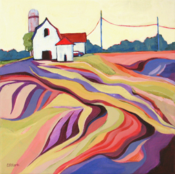 Farm Country, painting by Carolee Clark