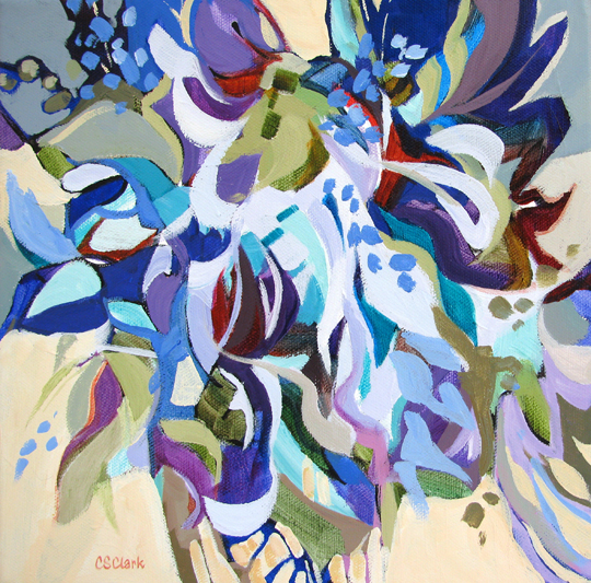 All That is Floral- painting by Carolee Clark