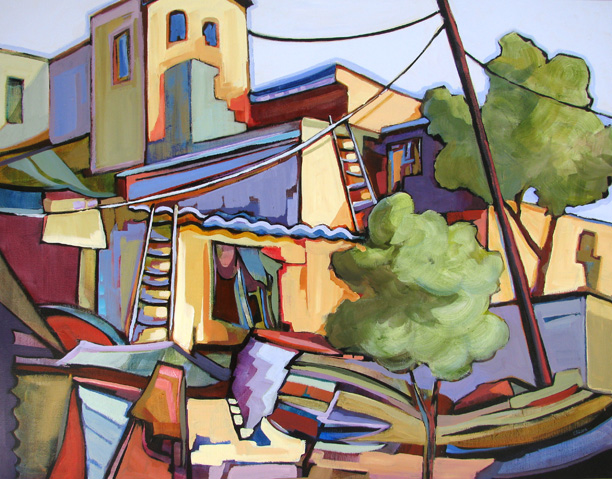 "Treasure Hunt" painting by Carolee Clark